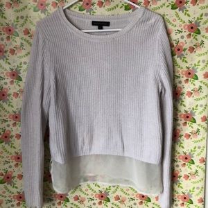 BANANA REPUBLIC SWEATER WHITE IVORY SIZE S